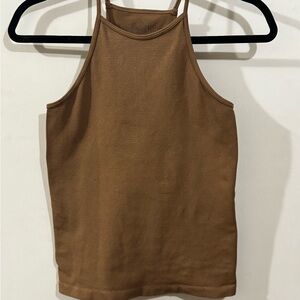 Brown Halter Tank